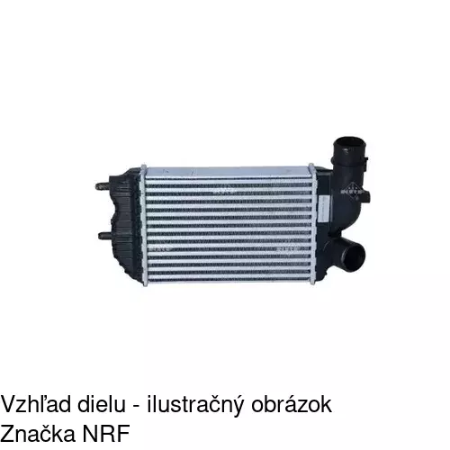 Chladiče vzduchu (Intercoolery) 5702J8-1 /POLCAR/ - obr. 2