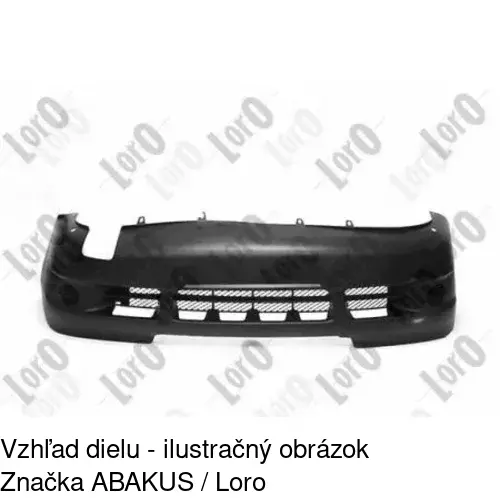 Predný nárazník 570407 /POLCAR/ - obr. 2