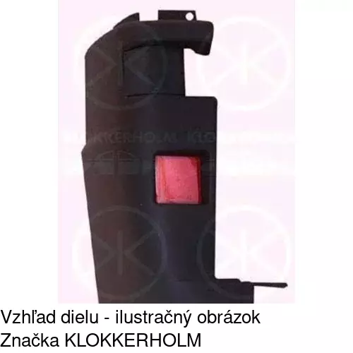 Rámik nárazníka POLCAR 570497