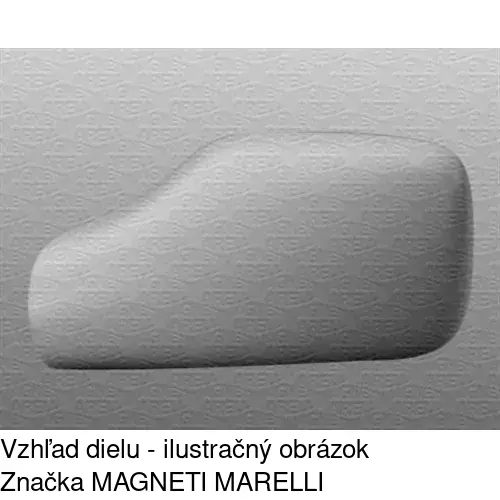 Rám vonkajšieho zrkadla 570654PE /POLCAR/ - obr. 2