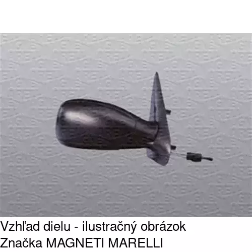 Vonkajšie zrkadlo 5707513M /POLCAR/ - obr. 2