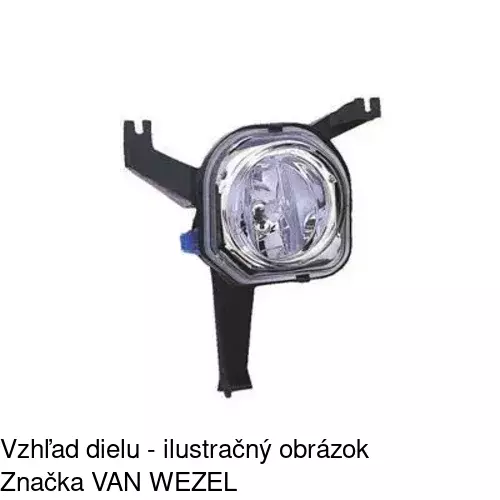 Hmlové svetlo - predné 5708301E /POLCAR/ - obr. 4