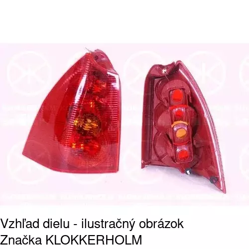 Zadné svetlo 5710881V /POLCAR/ - obr. 1