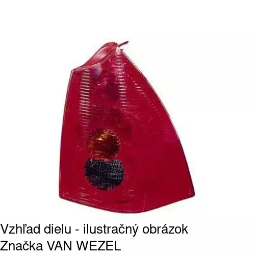 Zadné svetlo 5710881V /POLCAR/ - obr. 3