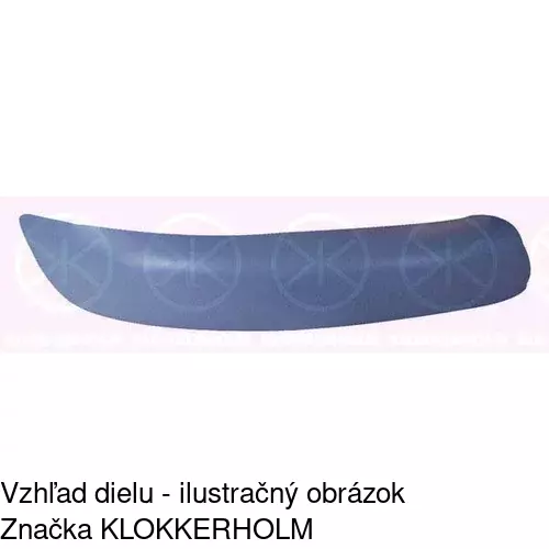 Lišta nárazníka POLCAR 571096-5
