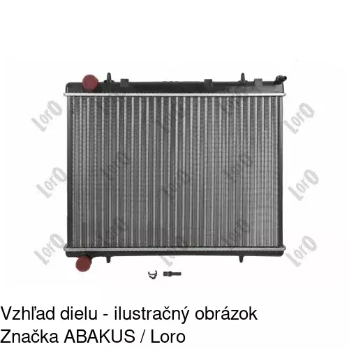 Chladiče vody 571108A1 /POLCAR/ - obr. 2