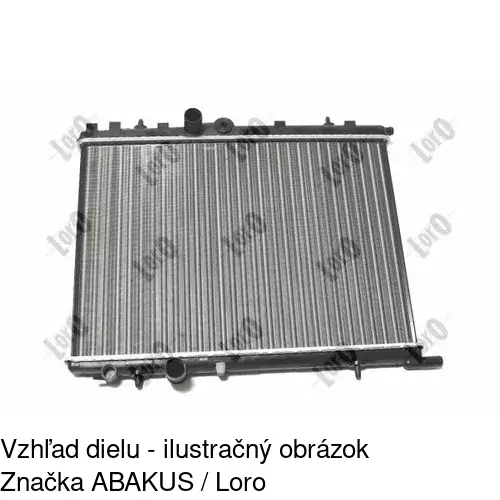 Chladiče vody 572308A2 /POLCAR/ - obr. 1