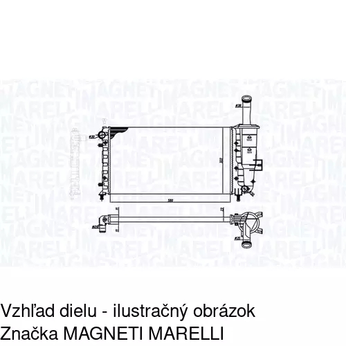 Chladiče vody 572308A7 /POLCAR/ - obr. 4