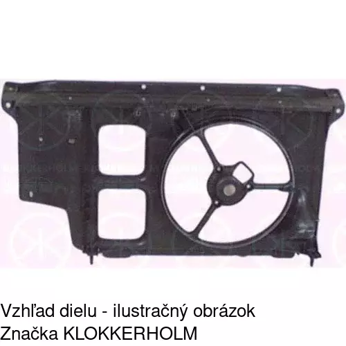 Ventilátory chladičov POLCAR 572323W1
