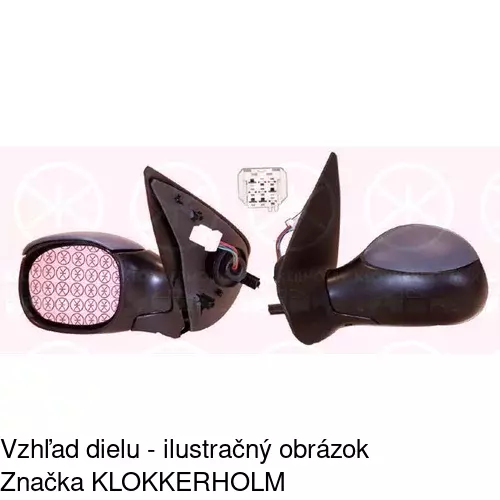 Vonkajšie zrkadlo POLCAR 5723517E