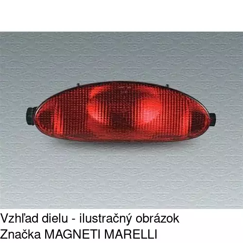 Hmlové svetlo - zadné 572397-E /POLCAR/ - obr. 2