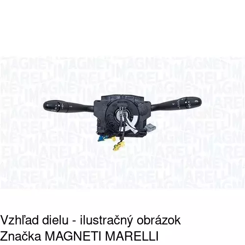 Združený prepínač POLCAR 5723PZ-1