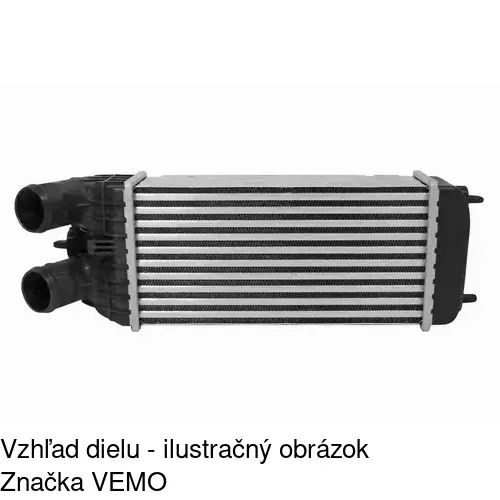 Chladiče vzduchu (Intercoolery) 5724J81X /POLCAR/ - obr. 1