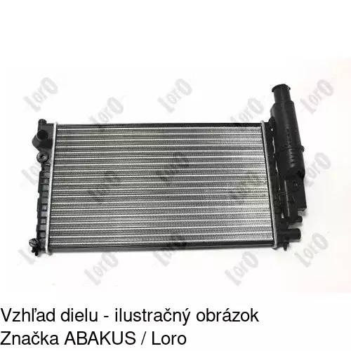 Chladiče vody 574508B2 /POLCAR/ - obr. 1