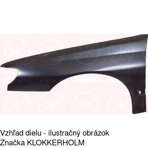 Predný blatník 574602-J /POLCAR/