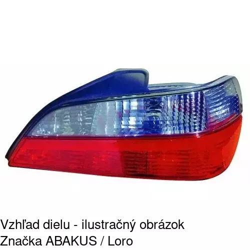 Zadné svetlo POLCAR 574688-V