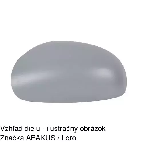 Rám vonkajšieho zrkadla 574754PM /POLCAR/ - obr. 2