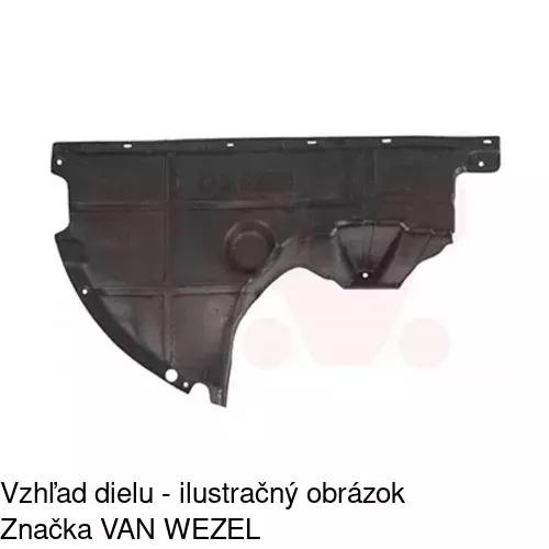 Kryt motora 577034-7 /POLCAR/ - obr. 2