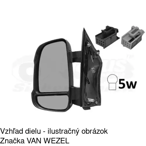 Vonkajšie zrkadlo 5770511E /POLCAR/ - obr. 4