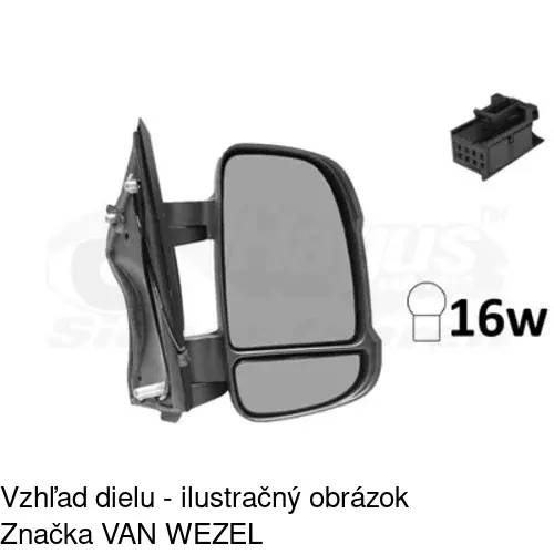 Vonkajšie zrkadlo 5770521NM /POLCAR/ - obr. 3