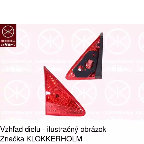 Zadné svetlo POLCAR 5780871U