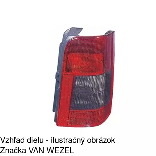 Zadné svetlo 579088 /POLCAR/ - obr. 4