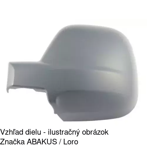 Rám vonkajšieho zrkadla 57U155PM /POLCAR/ - obr. 1