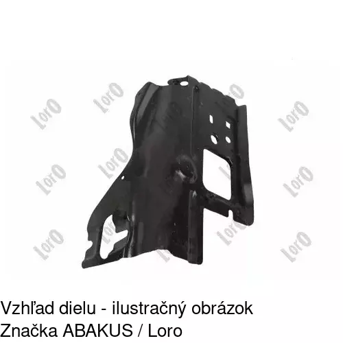 Držiak predného pásu POLCAR 600104-5