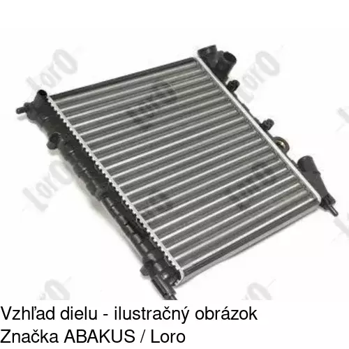 Chladiče vody 600608-1 /POLCAR/ - obr. 2
