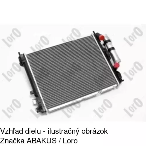 Chladiče vody 600708-1 /POLCAR/ - obr. 5
