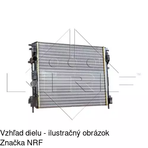 Chladiče vody POLCAR 6007081X