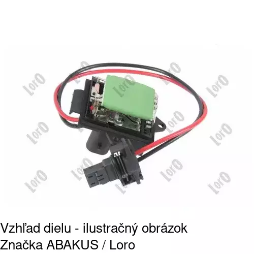 Ovládače klimatizácie 6007KST-4 /POLCAR/ - obr. 3
