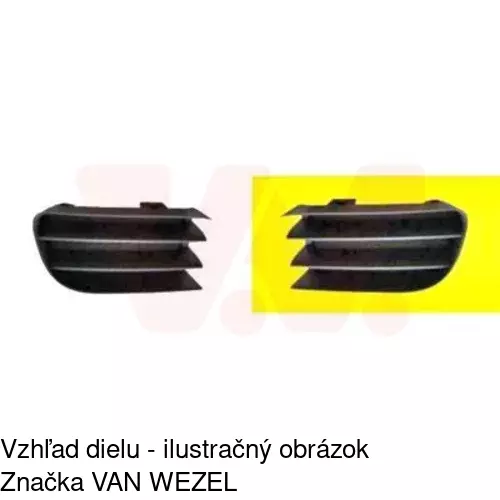 Kryt v nárazníku POLCAR 601227-1