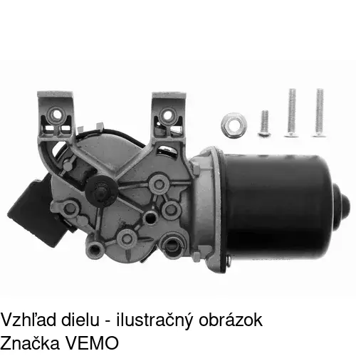 Motorček stieračov 6012SWP4 /POLCAR/ - obr. 5