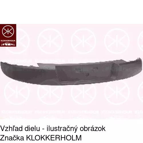 Lišta nárazníka POLCAR 6013965J