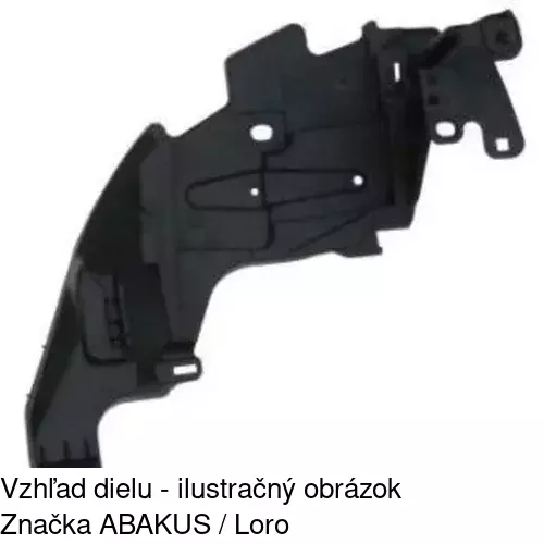 Držiak nárazníka 60140716 /POLCAR/ - obr. 1