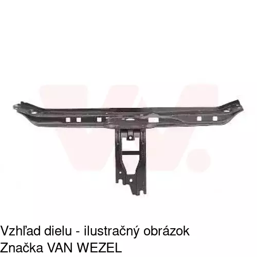 Predné čelo POLCAR 601504-1