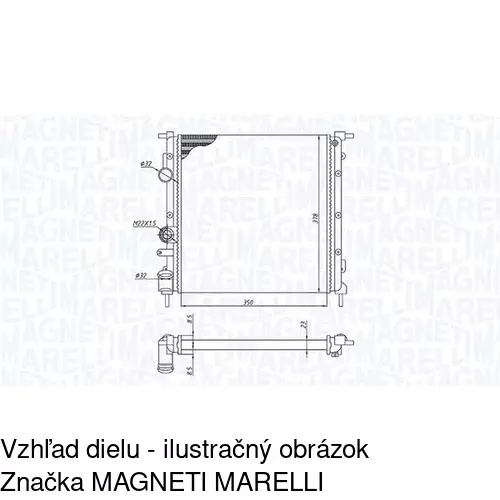 Chladiče vody 601508-2 /POLCAR/ - obr. 2