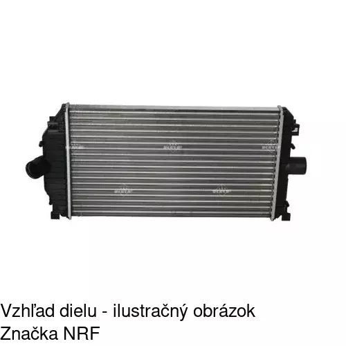 Chladiče vzduchu (Intercoolery) 6032J81X /POLCAR/ - obr. 1
