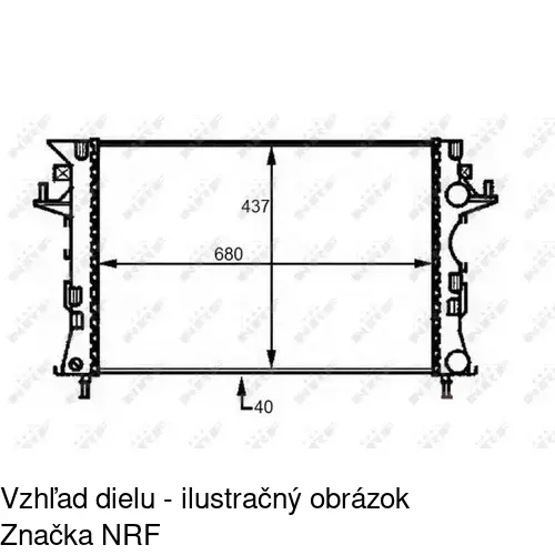 Chladiče vody POLCAR 6037084X