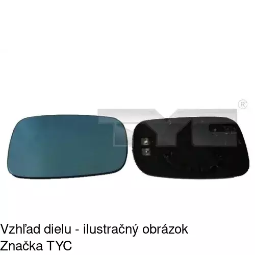 Vonkajšie zrkadlo POLCAR 6037516M