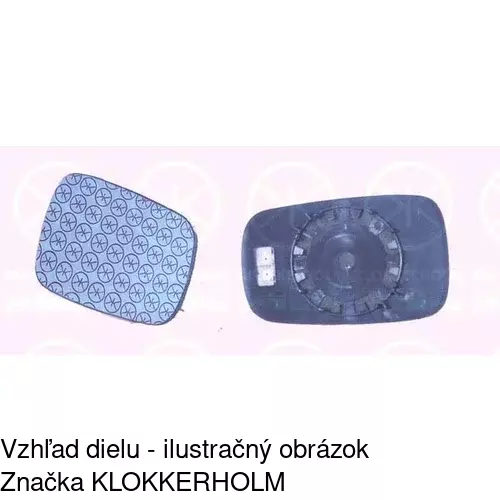 Vonkajšie zrkadlo 6037516M /POLCAR/ - obr. 1