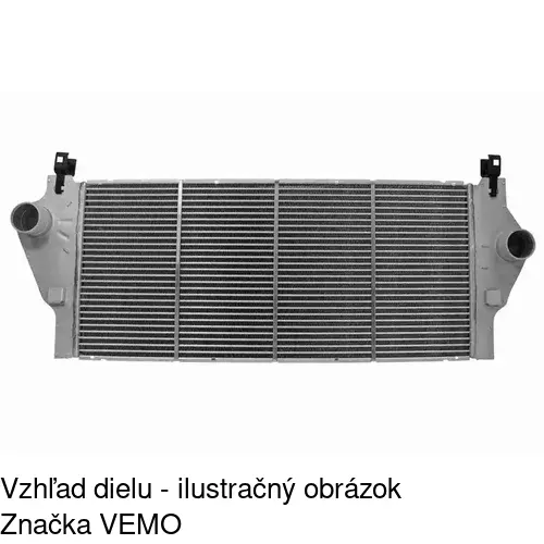 Chladiče vzduchu (Intercoolery) 6037J8-1 /POLCAR/ - obr. 1
