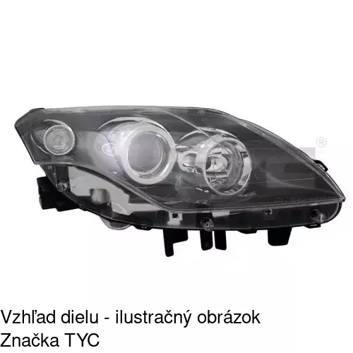 Hlavný reflektor POLCAR 6039095E