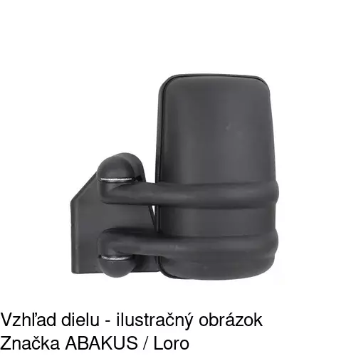 Vonkajšie zrkadlo 6041511E /POLCAR/ - obr. 3