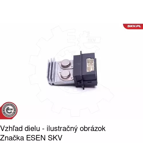 Ovládače klimatizácie 6041KST-2 /POLCAR/ - obr. 3