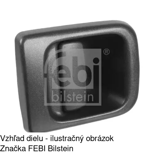 Vnútorná kľučka 6041Z-41 /POLCAR/ - obr. 1