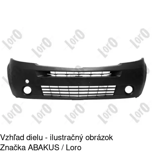 Predný nárazník 604207-2 /POLCAR/ - obr. 3