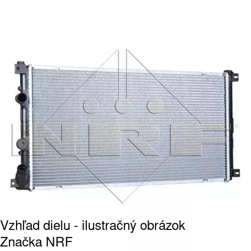 Chladiče vody POLCAR 604208A3