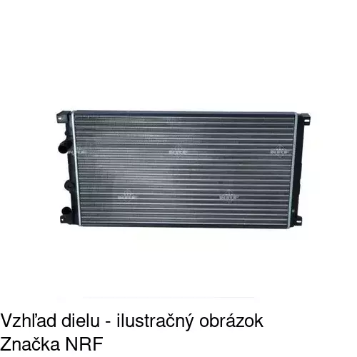 Chladiče vody 604208A3 /POLCAR/ - obr. 1